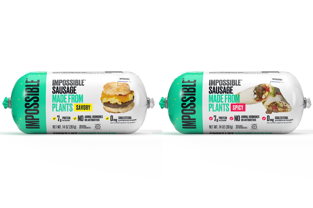 Impossible Foods Debuts Ground Plant-based Sausage At Retail ...