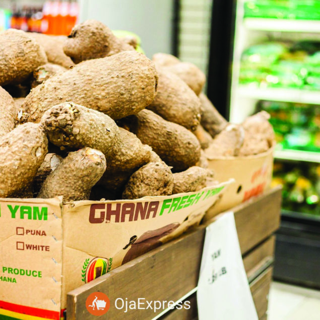 Fresh Yellow Yam OjaExpress - Cultural Grocery Delivery