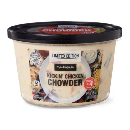 Marketside Kickin' Chicken Chowder, Fresh Deli Soup, 16 oz Cup