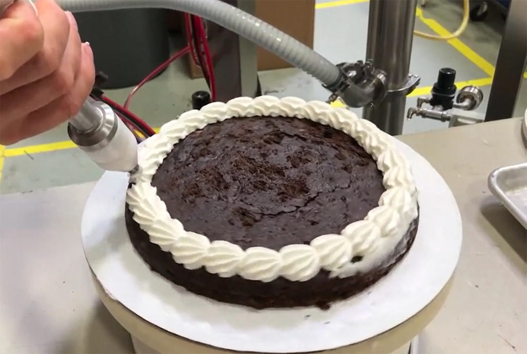 Cake Finishing Equipment - Cake Decorating from Unifiller - YouTube