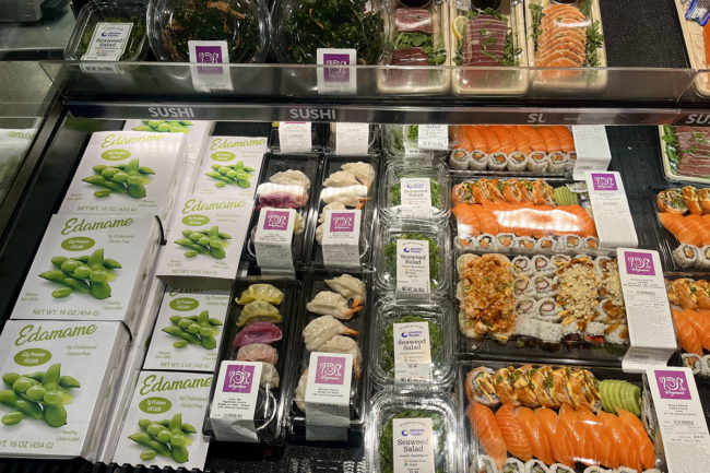 Wegmans Asian prepared foods